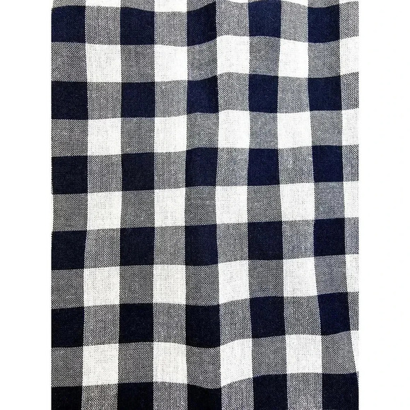 J. Crew Classic Stretch Size Medium Mens Black White Check Button Down Shirt NWT - Picture 8 of 12